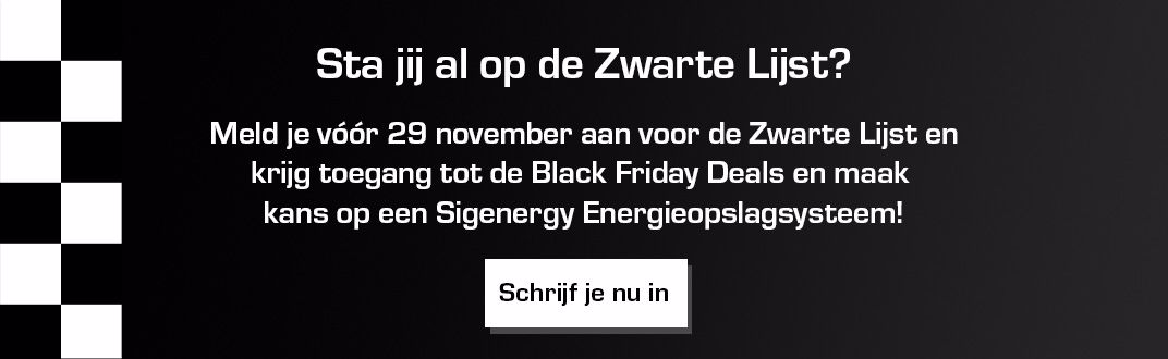 Black Friday - Sta jij al op de Zwarte Lijst?